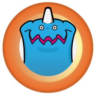 Kaiju Kids mascot design.