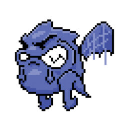 Flyer enemy character from "Nori and the Curry Caper".